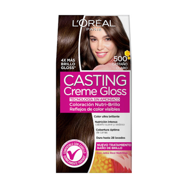 Loreal Casting Creme Gloss Tinte 500 Castaño Claro