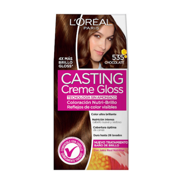 Loreal Casting Creme Gloss Tinte 535 Chocolate