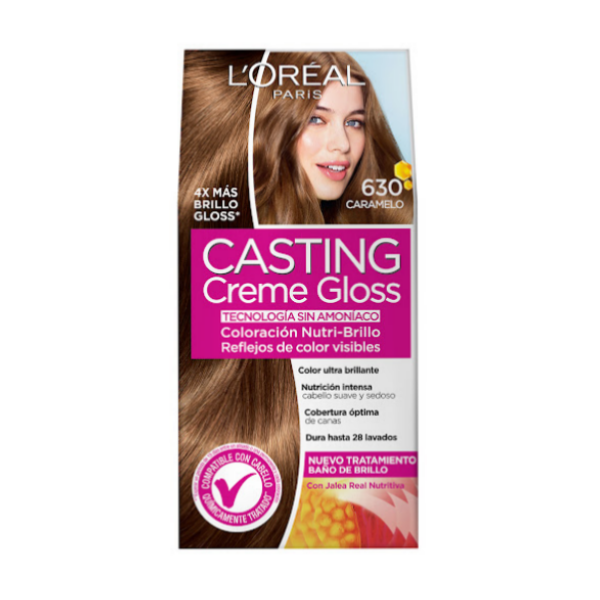 Loreal Casting Creme Gloss Tinte 630 Caramelo