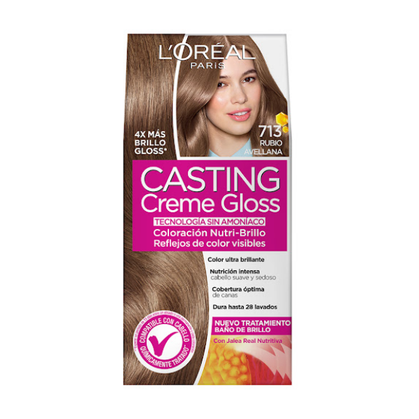 Loreal Casting Creme Gloss Tinte 713 Rubio Avellana