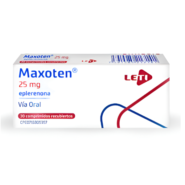 Maxoten Eplerenona 25Mg X 10 Tabletas Leti