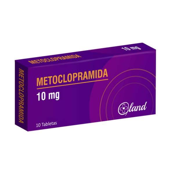 Metoclopramida 10Mg X 10 Tabletas Land