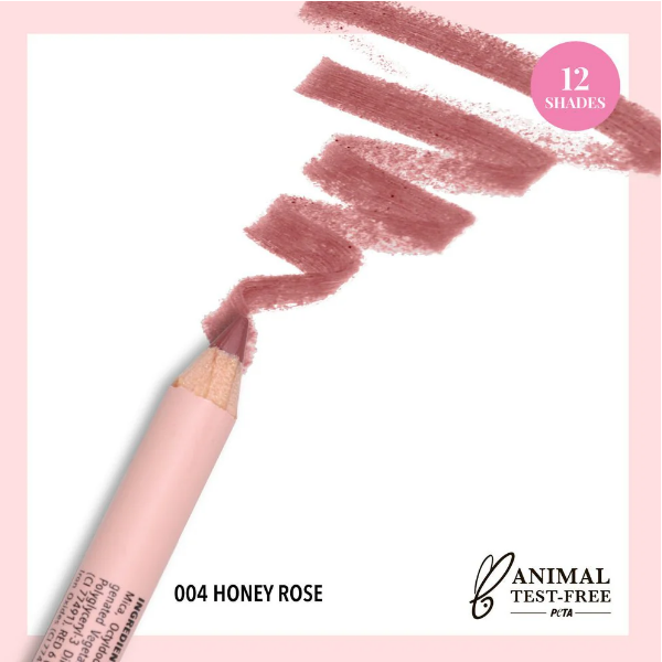 Moira Lapiz Labial Delineador Tono 004 Honey Rose 1.1Gr