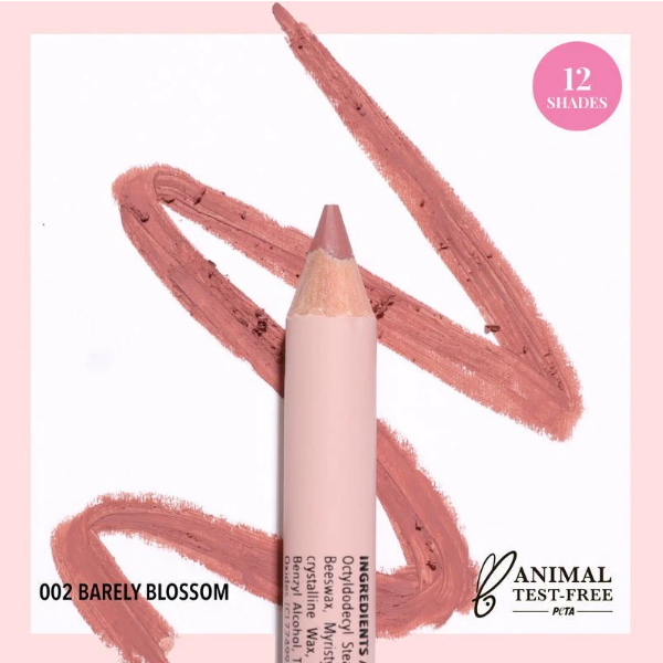 Moira Lapiz Labial Delineador Tono 002 Barely Blossom 1.1Ml