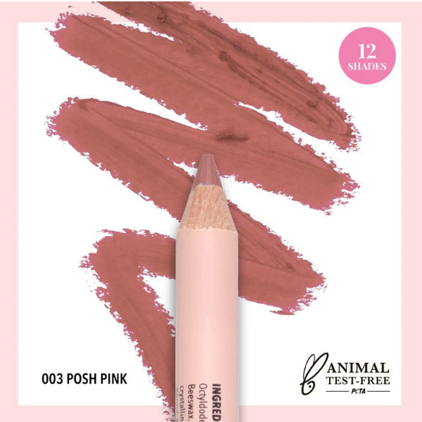 Moira Lapiz Labial Delineador Tono 003 Poosh Pink 1.1Gr
