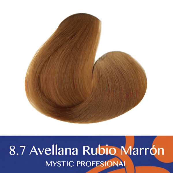 Mystic Tinte 8.7 Rubio Claro Marron Avellana 60Gr - Imagen 2
