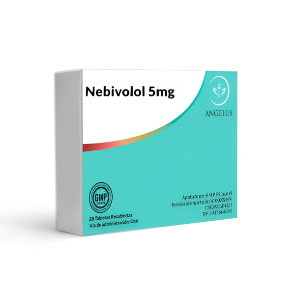 Nebivolol 5Mg X 28 Tabletas  Angelus