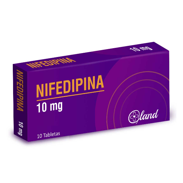 Nifedipina 10Mg X 10 Tabletas Land