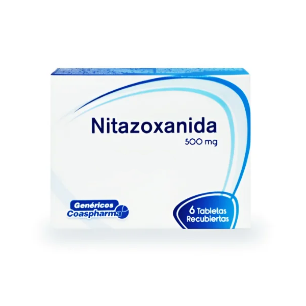 Nitazoxanida 500Mg X 6 Tabletas Coaspharma.