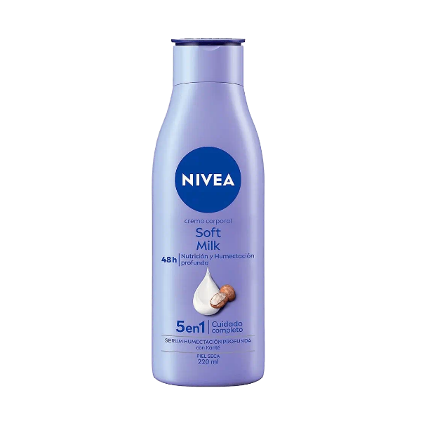 Nivea Crema Corporal  5 En 1 Soft Milk 220Ml