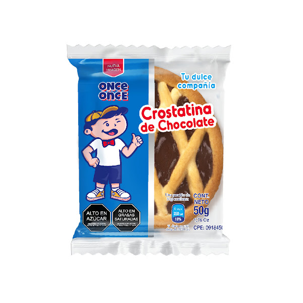 Once-Once Crostatina De Chocolate 50Gr
