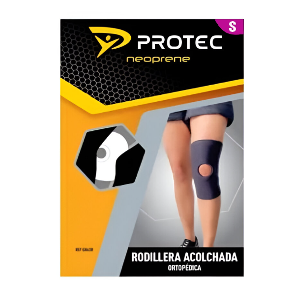 Protec Neoprene Rodillera Acolchada Ortopédica Talla S