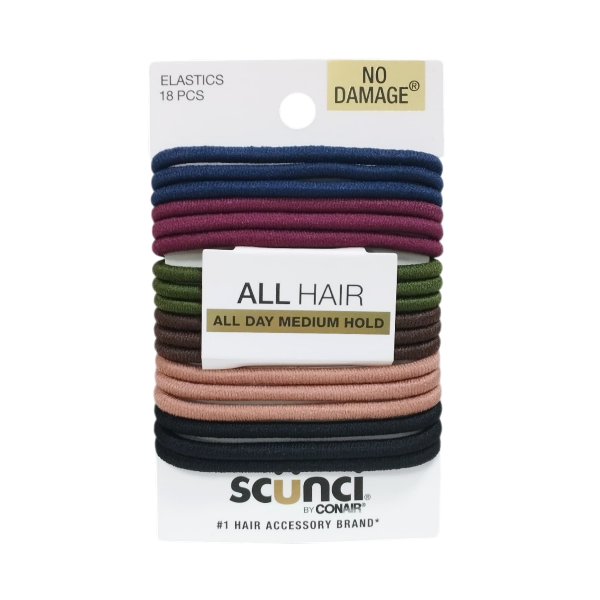 Scunci Set De 18 Piezas Colas Elasticas 16779-A
