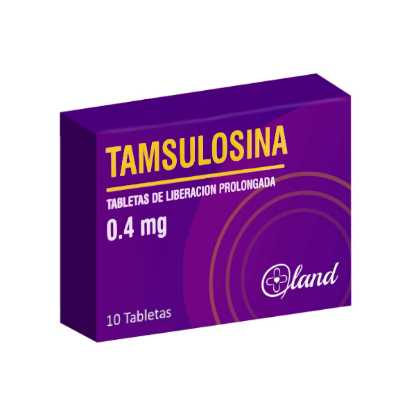 Tamsulosina 0.4Mg X 10 Tabletas Land