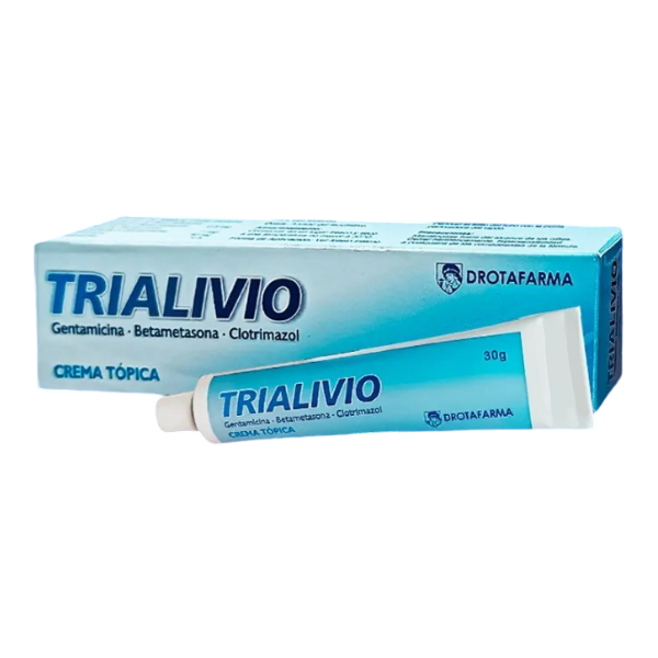 Trialivio Betametasona+Clotrimazol+Gentamicina Crema X 30Gr Drotafarma