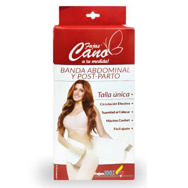 Banda Abdominal Y Post-Parto Talla Unica Fajas Cano