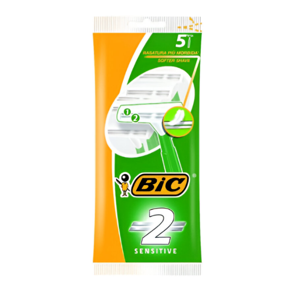 Bic Afeitadora Sensitive X 5 Unidades