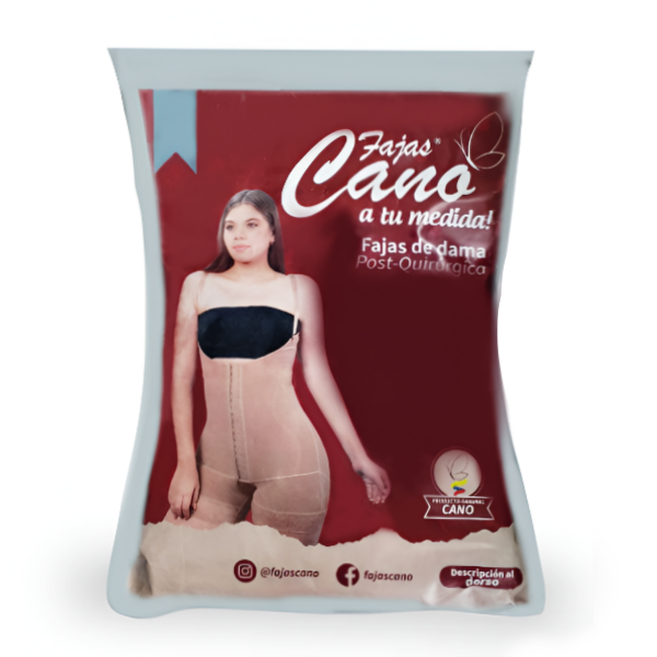 Braga Post-Quirurgica Cachetero Con Tirantes Finos Talla L Fajas Cano