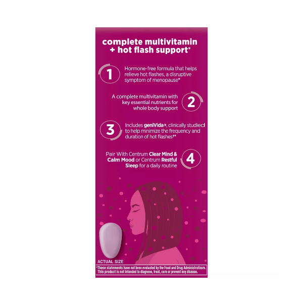 Centrum Menopause Support X 30 Tabletas - Imagen 4