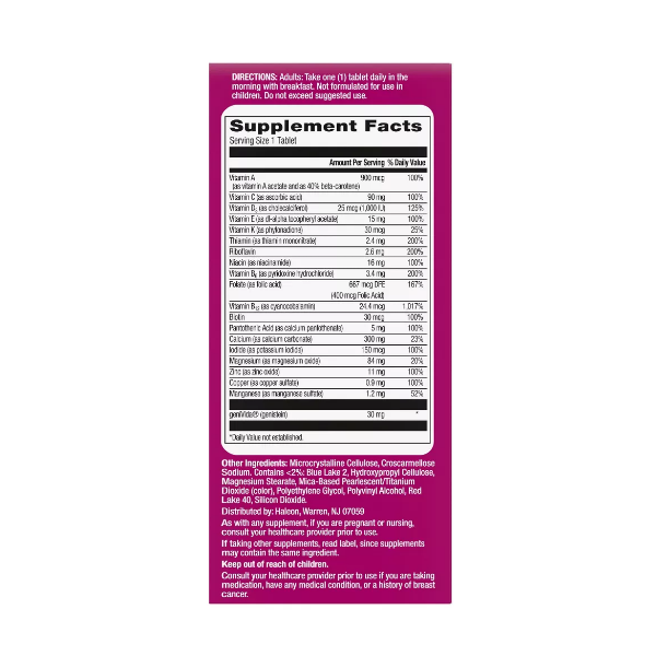 Centrum Menopause Support X 30 Tabletas - Imagen 5