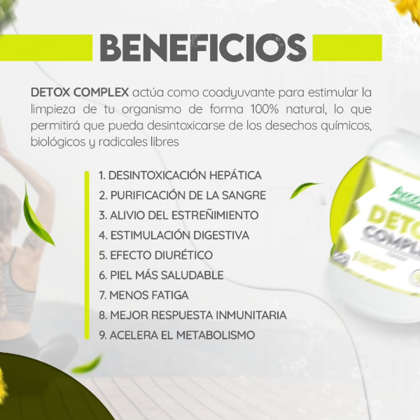 Detox 300Mg X 60 Cápsulas Arco Iris - Imagen 3