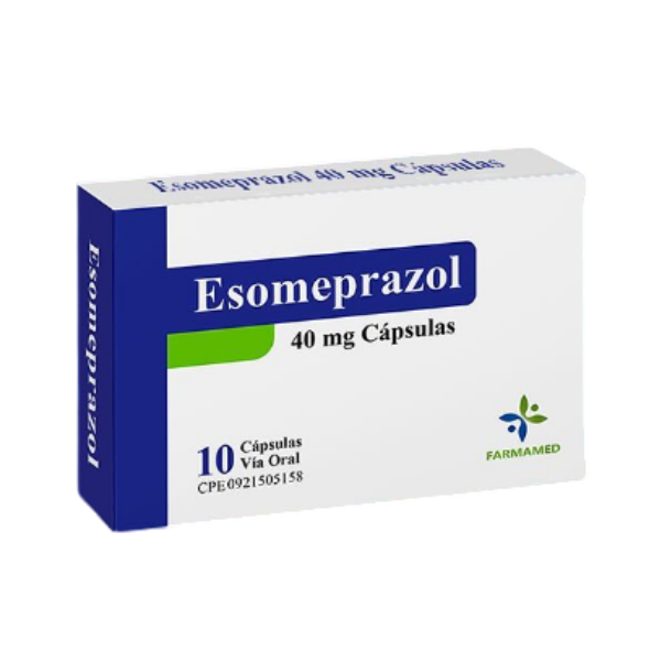 Esomeprazol 40Mg X 10 Tabletas Farmamed