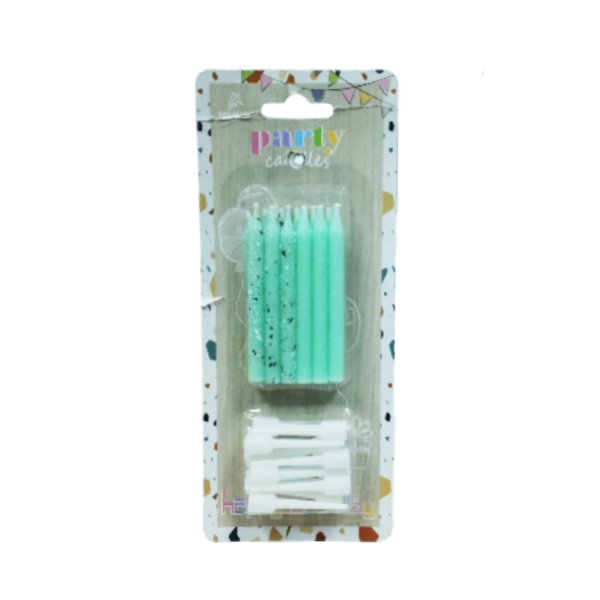 Fenglin Velas Happy Birthday Mix Color X 12 Unidades