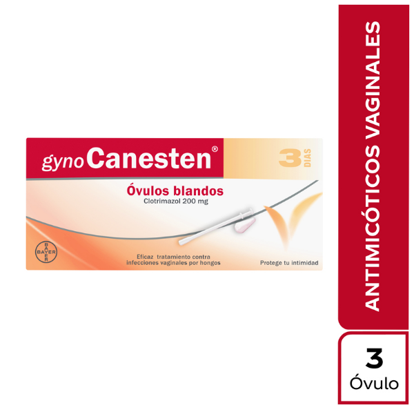 Gynocanesten 200Mg X 3 Cápsulas Vaginal Bayer