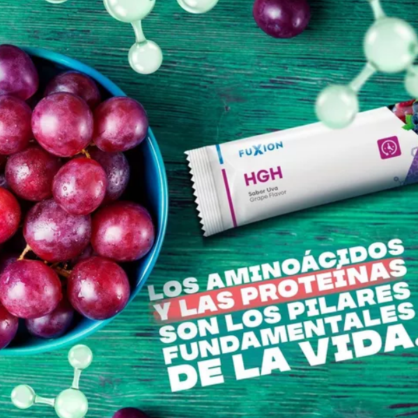 Hgh (Té/Alimento En Polvo) Rejuvenecedor Sachet 5Gr Fuxion - Imagen 3