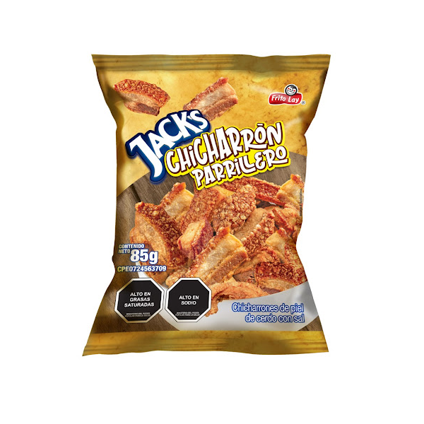 Jacks Chicharron Parrillero 85Gr.