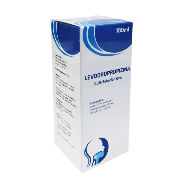 Levodropropizina Jarabe 600Mg/100Ml X 180Ml Belmarca