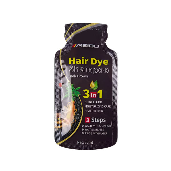 Meidu Shampoo De Tinte 3 En 1 Marron 30Ml