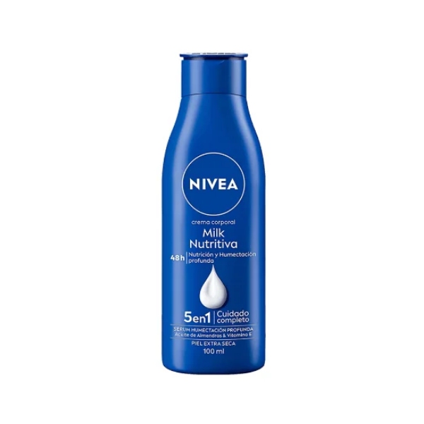 Nivea Crema Corporal Milk Nutritiva 100Ml