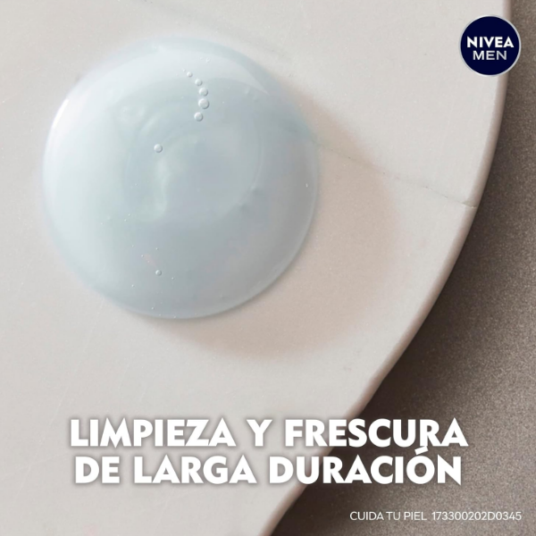 Nivea Jabón Líquido Para Hombres Silver Protect 3 En 1 500Ml - Imagen 3