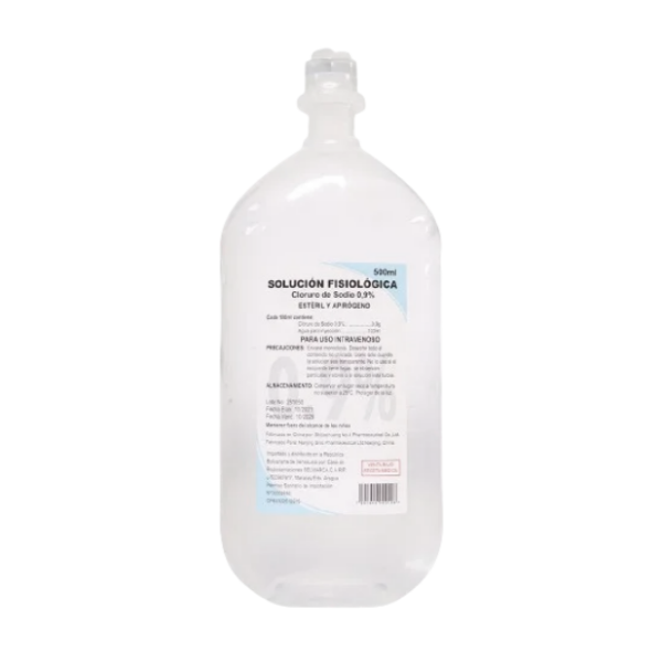 Solucion Cloruro-Sodio Al 0.9% 500Ml Belmarca