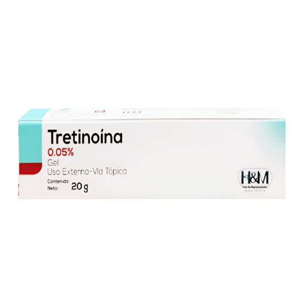 Tretinoina 0.05% Gel Tópico X 20Gr. Scott Edil