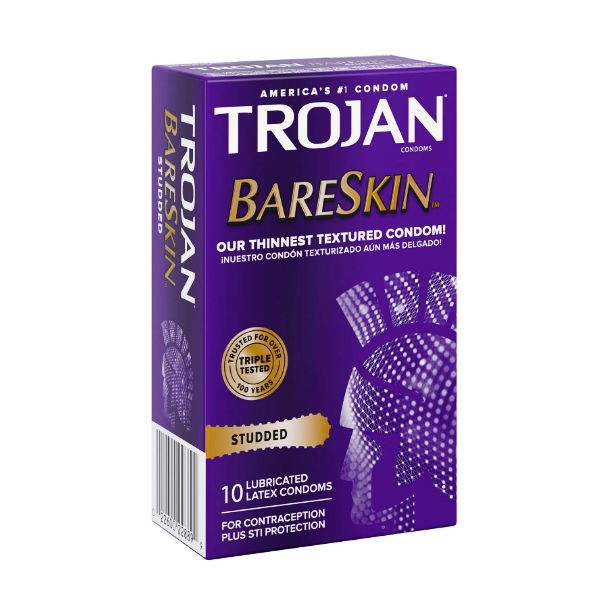 Trojan Preservativo Bareskin X 10 Unidades.