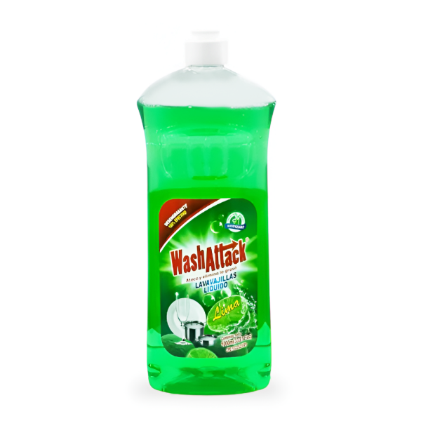 Washacttack Lavaplatos Liquido Limon Verde 1000Ml