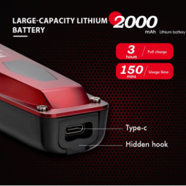 Wmarkpro Professional Hair Clipper Ng-125 - Imagen 3