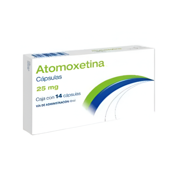 Atomoxetina 25Mg X 14 Cápsulas Psicofarma