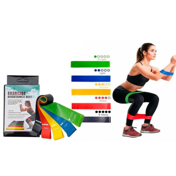 Bandas Elasticas De Resistencia Fitness Dp-1268 - Imagen 2