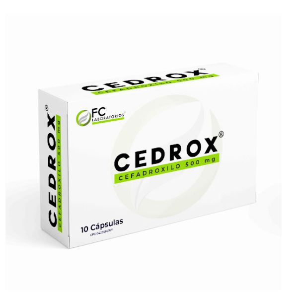 Cedrox Cefadroxilo 500Mg X 10 Tabletas Fc Pharma