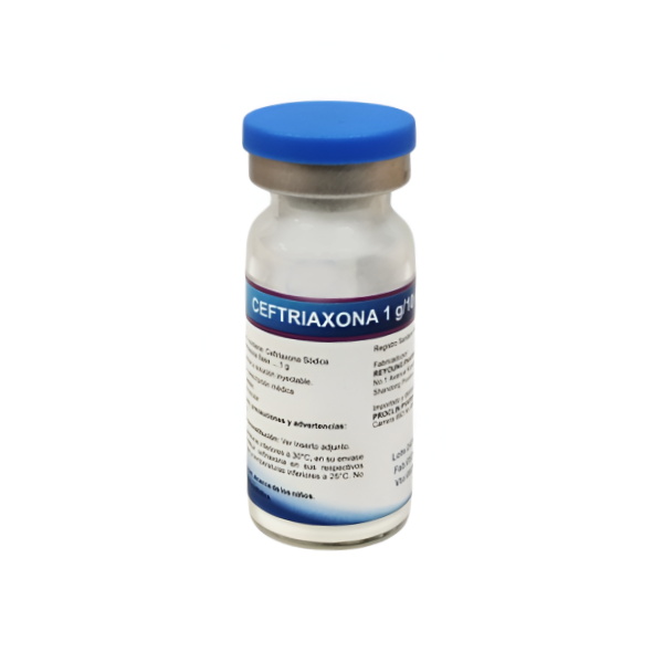 Ceftriaxona Ampolla 1Gr/10Ml. I.M/I.V Reyoung-Proclin Pharma