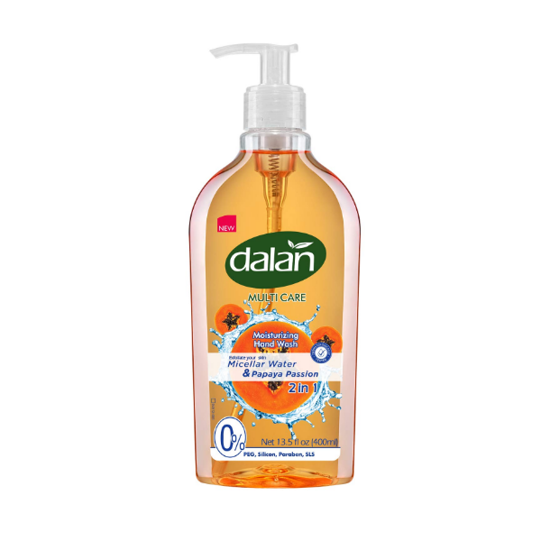 Dalan Jabón Liquido Para Manos 2 En 1  Papaya Passion 400Ml