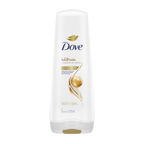 Dove Acondicionador Cabello Seco Oleo Nutrición 370Ml