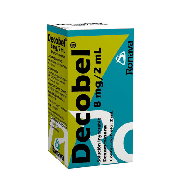 Decobel Dexametasona Ampolla 8mg/2ml I.M/IV Ronava