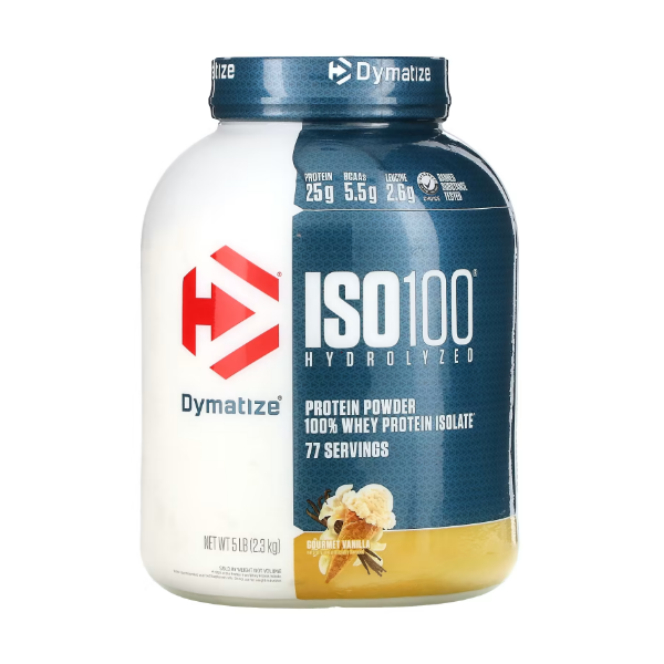 Dymatize Isolate Whey Protein Iso100 Gourmet Vainilla Polvo X2.3Kg