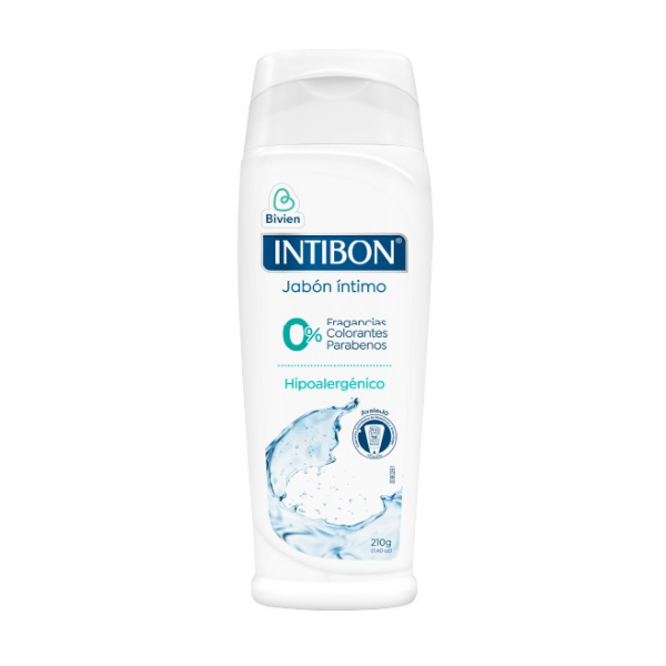 Intibon Jabón Íntimo Hipoalergenico Sin Fragancia 210Gr