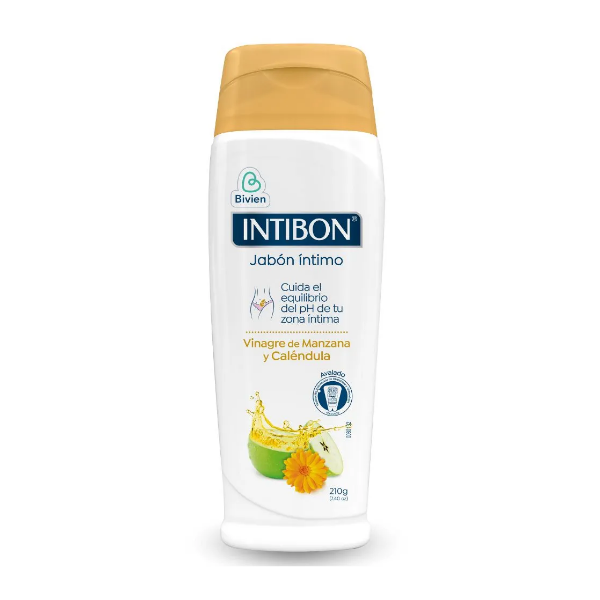 Intibon Jabón Íntimo Vinagre De Manzana Y Calendula 210Gr