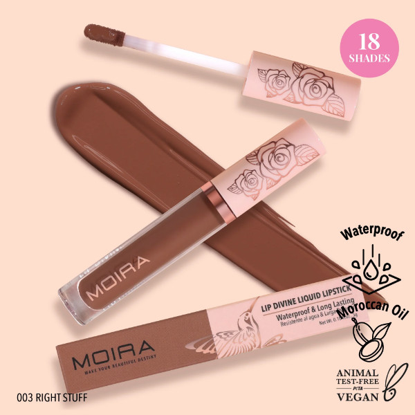 Moira Labial Liquido A Prueba De Agua Right Stuff 3Gr